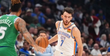 OKC rules Holmgren (back tightness) out vs. Kings