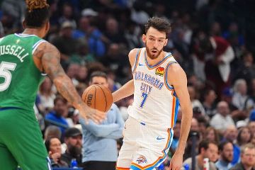 Thunder rule Chet Holmgren (back tightness) out vs. Kings