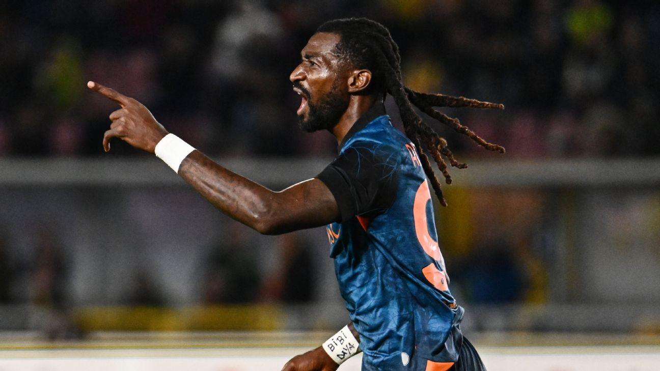 Frank Anguissa's goal gave Napoli a narrow in over Lecce.