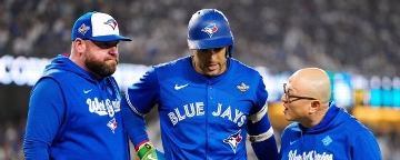 Injured Springer not in Jays' lineup for Game 4