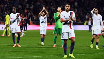 PSG drop Ligue 1 points against promoted Lorient