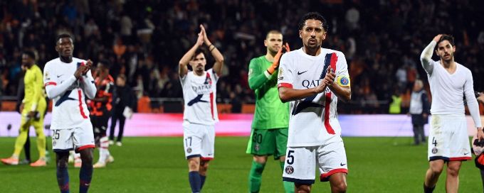 PSG drop Ligue 1 points against promoted Lorient
