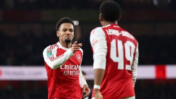 Nwaneri returns to spotlight, seizes chance to shine for Arsenal