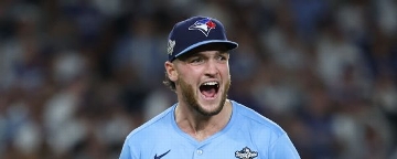Jays ride Yesavage's record 12 K's to cusp of title