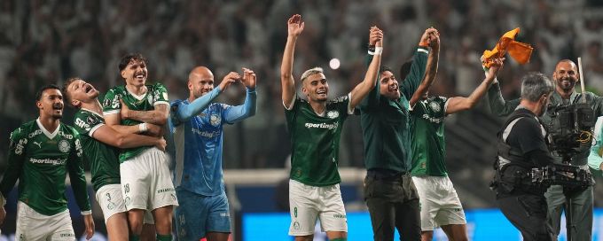 Palmeiras overcomes 3-0 deficit to seal all-Brazilian Libertadores final