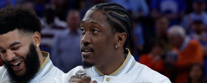 OKC's Jalen Williams (wrist) has screw removed, out 10-14 more days