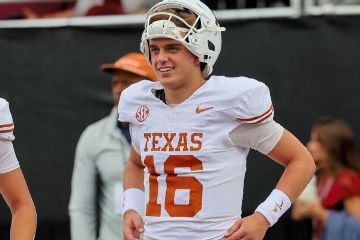 Texas' Arch Manning off injury report, set to start vs. Vanderbilt