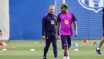Barcelona's Flick: Yamal recovering well, occasionally feels pain