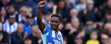 Gomez at the double as Brighton ease to win over Leeds