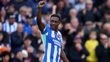 Gomez at the double as Brighton ease to win over Leeds