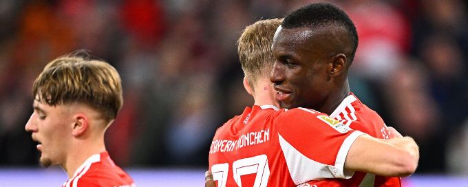 Jackson nets 1st Bundesliga goal to extend Bayern Munich's record start