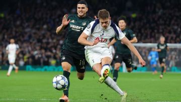 Tottenham's Frank happy to forgive Van de Ven after solo goal