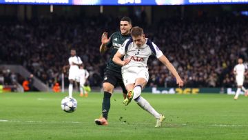 From the Messi playbook: Micky Van de Ven's goal gives Tottenham timely jolt