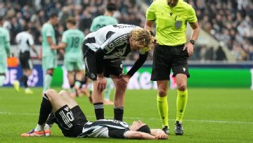 Newcastle vs Athletic Club: Anthony Gordon injury leaves England place in doubt