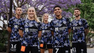 A-League of their own: Sydney FC release stunning Jacaranda kit