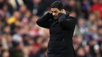 Arteta feels 'pain in my tummy' as Arsenal slip up at Sunderland