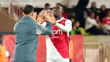 USMNT's Folarin Balogun scores then shown red card for Monaco