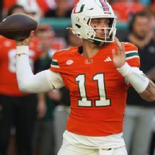 Carson Beck tops 10,000 career passing yards in Miami's win