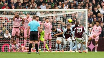 European soccer updates: Aston Villa-Bournemouth