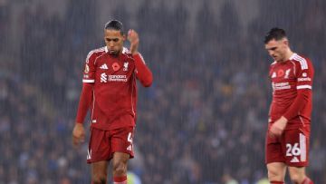 Liverpool's Slot: 'Obvious and clear' VAR wrong on Van Dijk