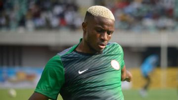 Victor Osimhen 'apologised immediately' to Nigeria teammates after missed shot against Gabon