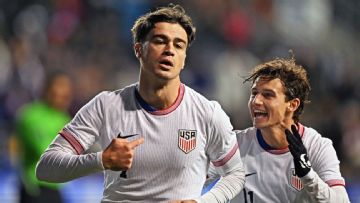 Reyna scores on return to USMNT lineup in win over Paraguay