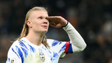Haaland double helps Norway reach first World Cup since 1998
