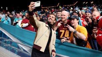 LaLiga stars old and new enjoy first NFL game in Madrid