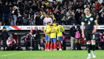 Socceroos concede three late goals in Colombia loss