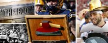 Inside weird and wonderful college football rivalry trophies
