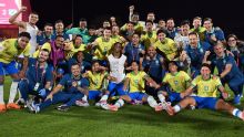 Com brilho de joia do Bahia, Brasil vence Marrocos no último minuto e vai à semifinal do Mundial sub-17