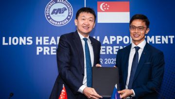 FAS president Forrest Li pledges full support, patience to new Lions coach Gavin Lee