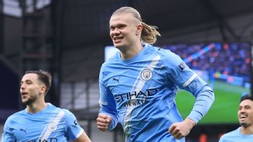 Man City's Erling Haaland breaks Alan Shearer record with 100th goal
