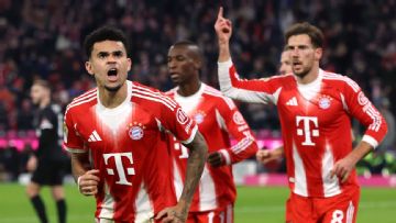 Stoppage time Díaz, Jackson goals see Bayern past strugglers St. Pauli