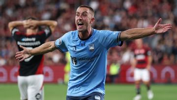 Sydney FC left fuming after VAR turns down late handball call