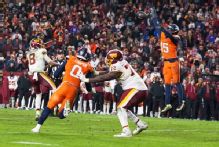 Nik Bonitto preserves Broncos' OT win by swatting away 2-point try