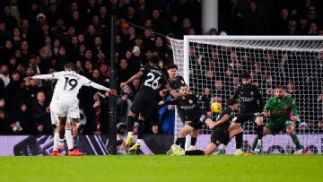 Manchester City hold off Fulham rally in nine-goal thriller