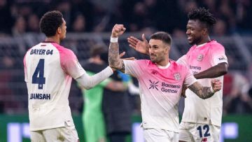 Maza scores as Leverkusen knocks Dortmund out of German Cup 1-0