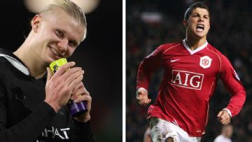 How many goals until Erling Haaland beats Cristiano Ronaldo Premier League goal tally?