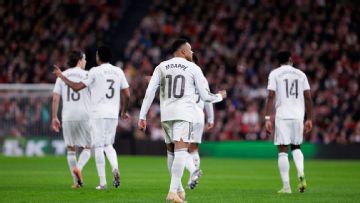 Kylian Mbappé nets twice as Madrid blank Athletic Club