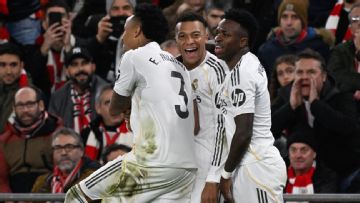 Real Madrid's Alonso hails Mbappé goals, Vini link in win