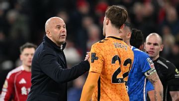 Slot says teams sense Liverpool's vulnerability, expect result