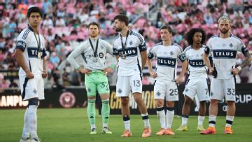 Vancouver Whitecaps shed 'proud tears' as MLS Cup dream ends