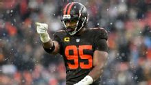 Tracking sack record pace for Myles Garrett, Broncos' defense