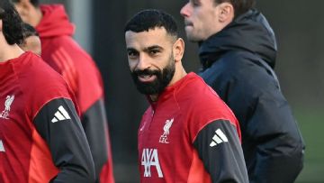 Mohamed Salah trains with Liverpool, travel status unclear - sources