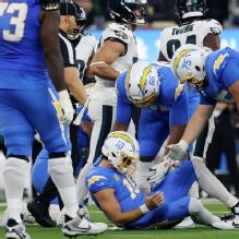 Chargers' Herbert: X-rays after Eagles win 'mostly clean'