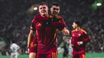 Roma rout Celtic as Nancy makes unwanted history