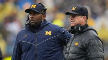 Jim Harbaugh 'still processing' firing of former OC Sherrone Moore
