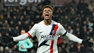 Doué caps win over Metz to return PSG to Ligue 1 summit