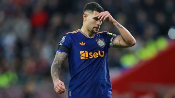 Bruno Guimarães on derby loss: 'No shooting, no crossing, no passing, a mess'